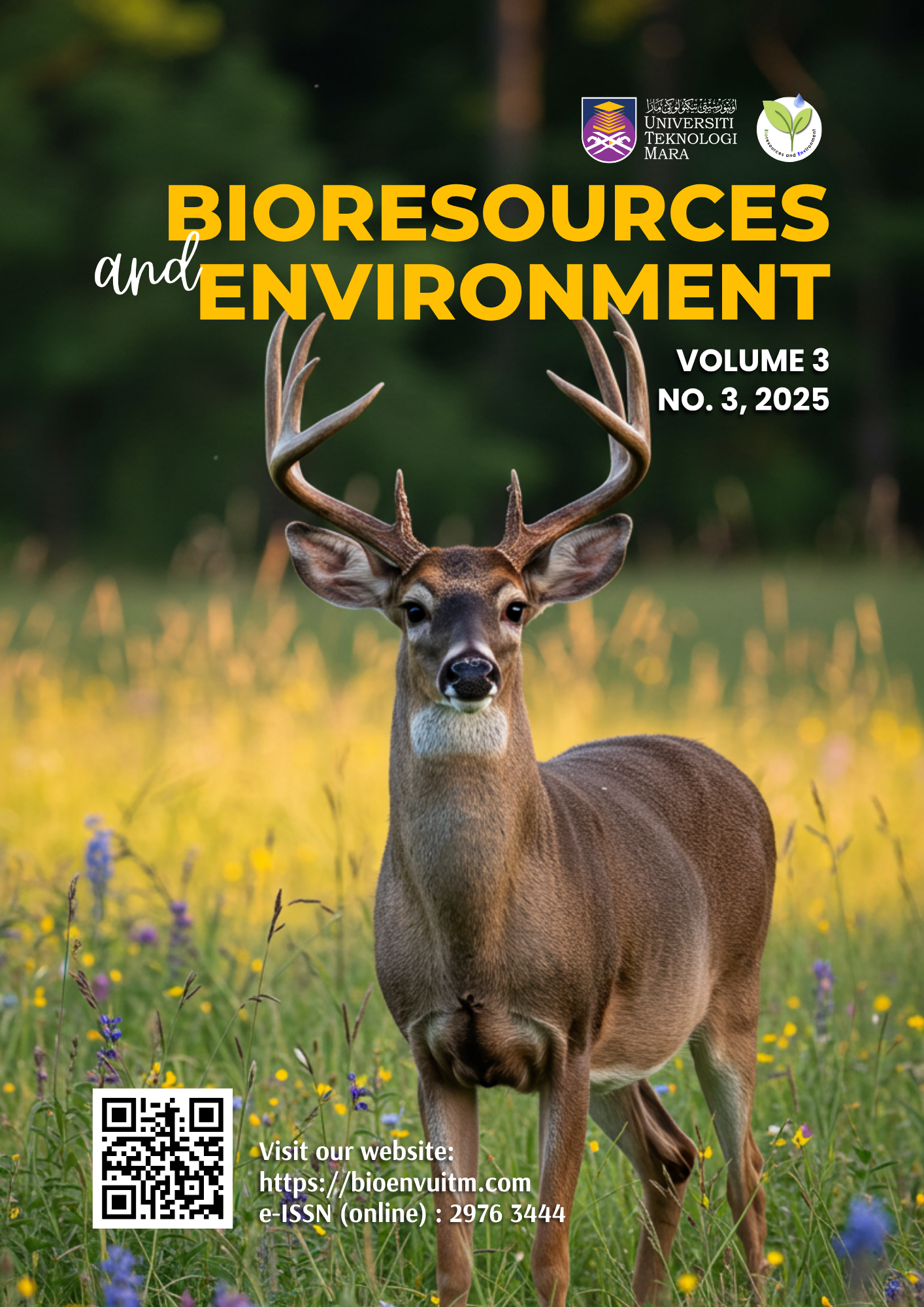 					View Vol. 3 No. 3 (2025): Bioresources and Environment
				